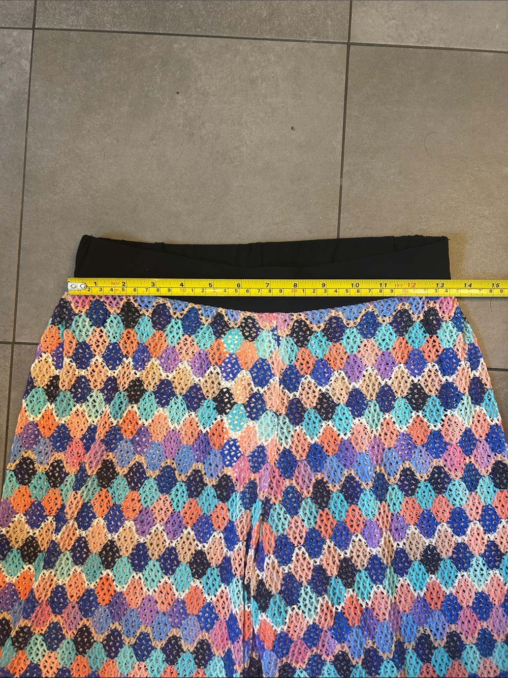 Profile By Gottex Retro Riviera Netted Crochet Beach Pant Cover Up - Picture 10 of 13
